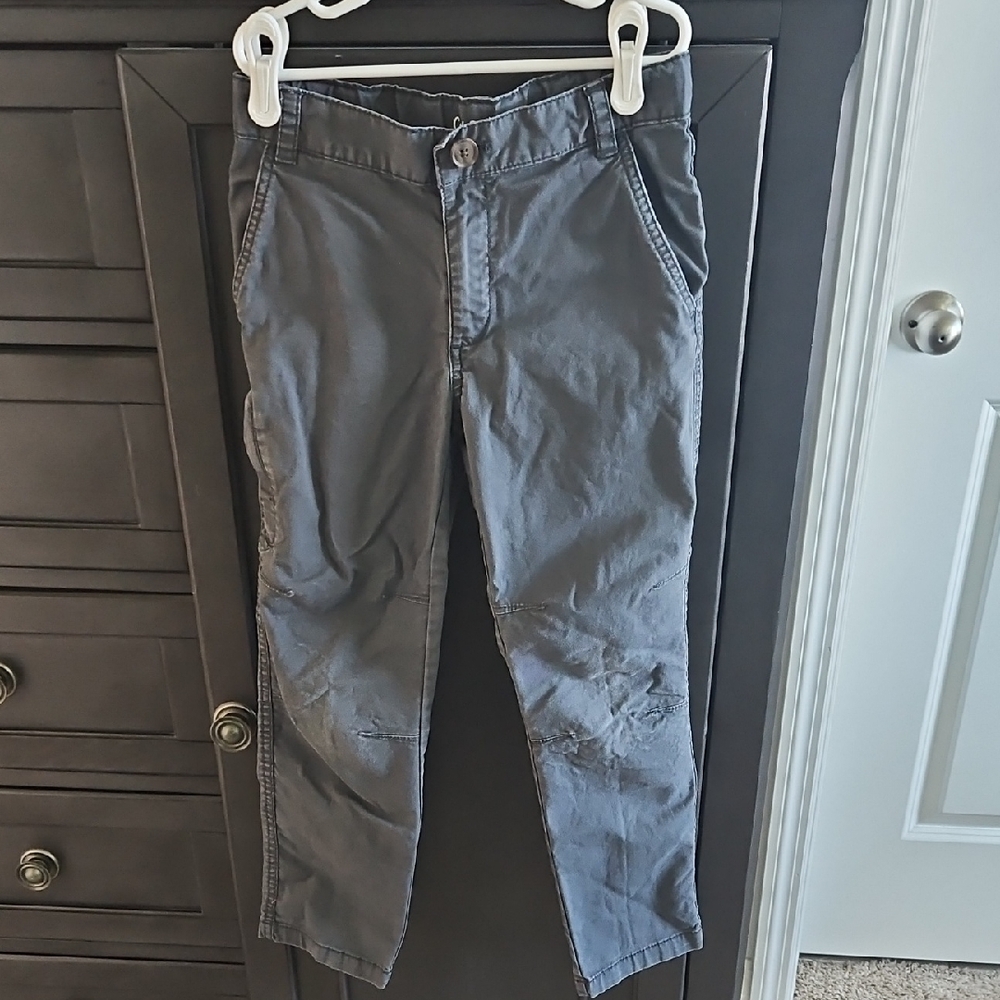 Cat & Jack Men's Charcoal Chinos